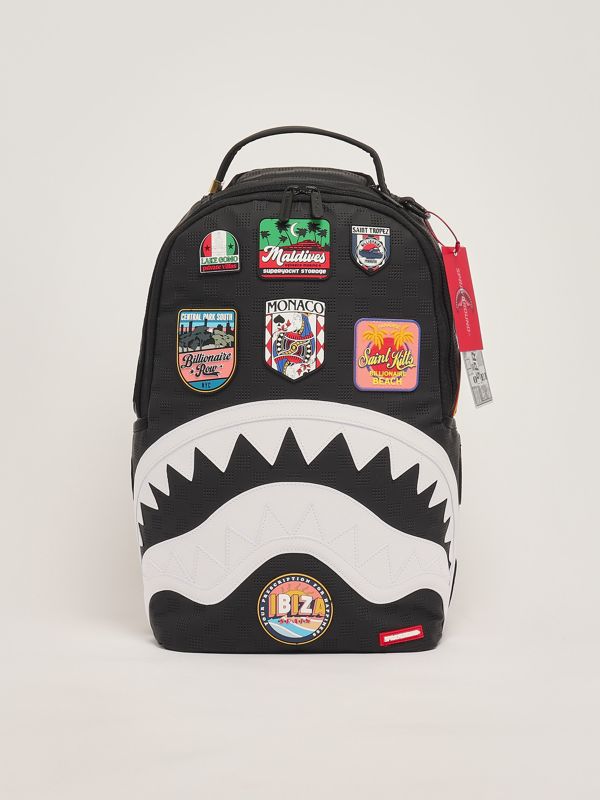 Global Mogul Billionaire baby backpack in imitation leather