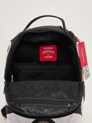 3. Global Mogul Billionaire baby backpack in imitation leather Black-White