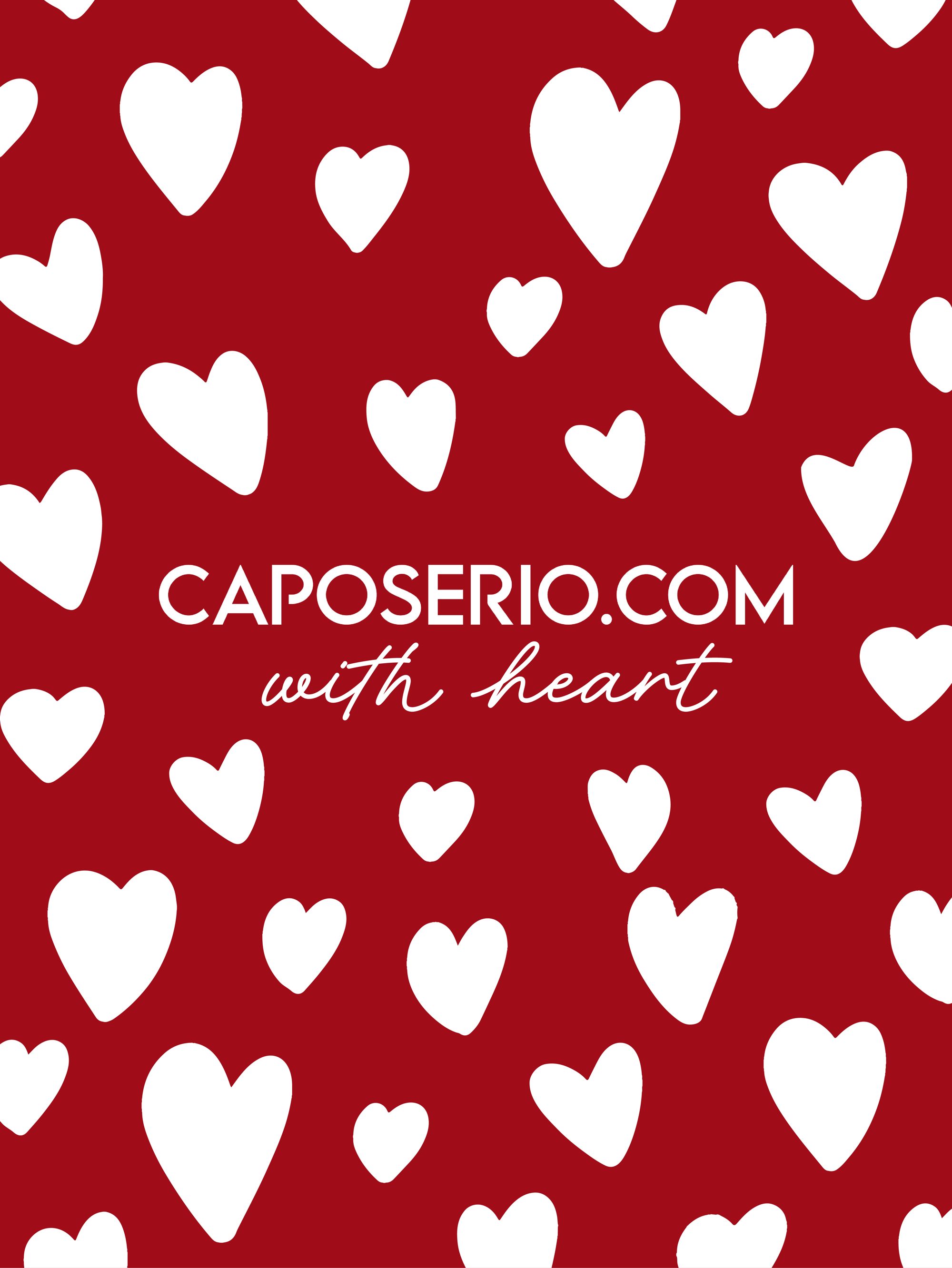 1. Gift Card - Herzen Rot-Weiß Caposerio xgc04