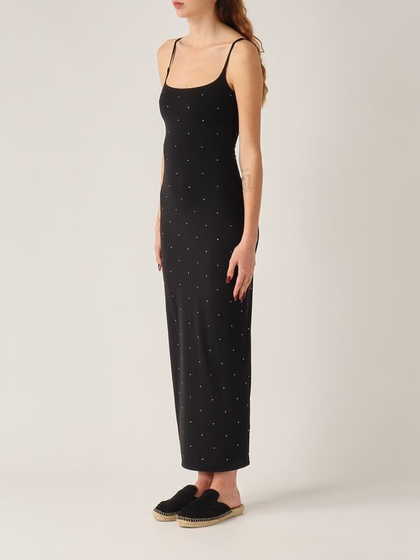 2. Abito donna Evy con strass Nero MC2 Saint Barth eyv0001