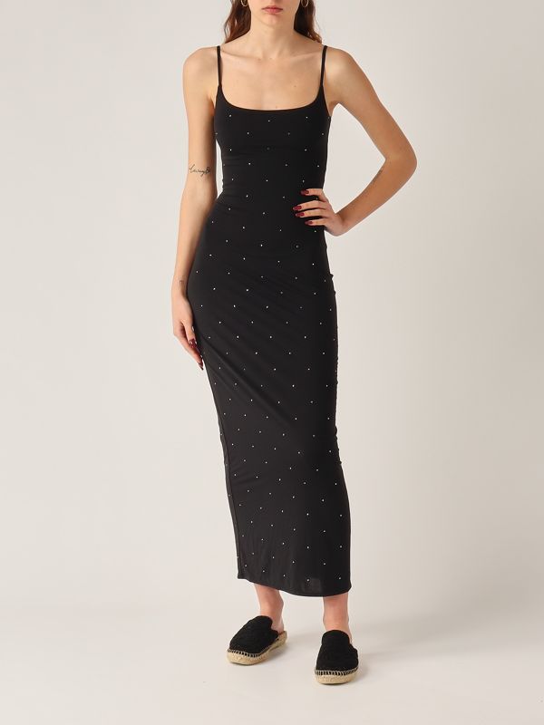 5. Abito donna Evy con strass Nero MC2 Saint Barth eyv0001