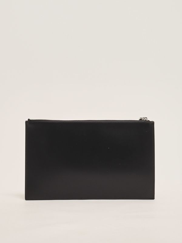 2. Men's leather clutch bag Black Orciani anb003a