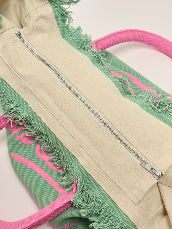 4. Women's cotton vanity bag Green MC2 Saint Barth vani001