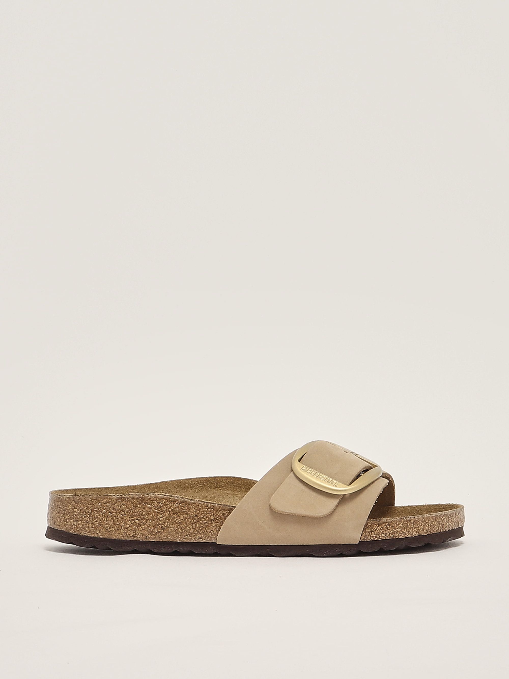 akikoページ Madrid Big Buckle nubuck leather sandals for women 1024009