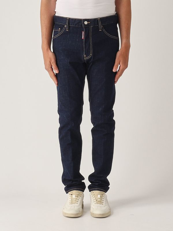 Dsquared2 Cool Guy men's stretch cotton jeans - Dark Denim