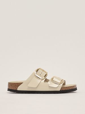 Birkenstock Milano Big Buckle women's sandal in shine