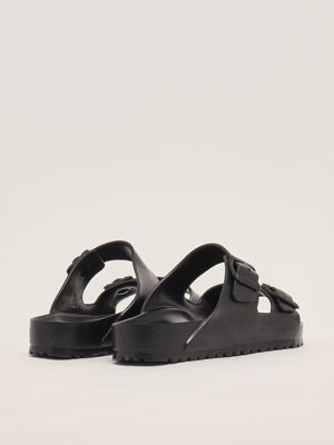 3. EVA rubber sandals for men Black