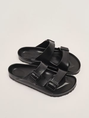 2. EVA rubber sandals for men Black