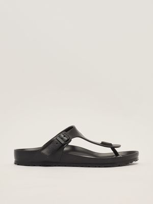 1. EVA rubber Gizeh sandals Black