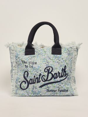 1. Borsa donna Vanity Liberty in cotone Celeste