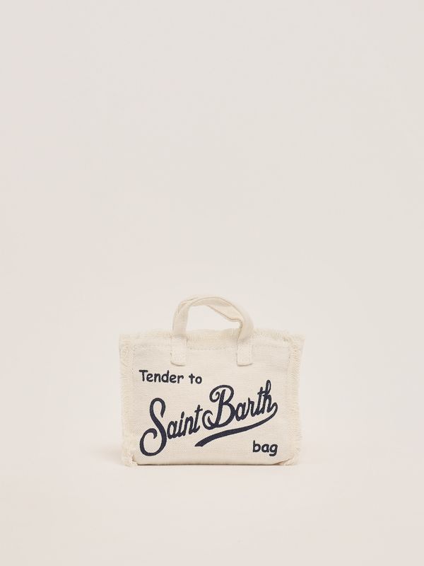 1. Women's linen phone bag White MC2 Saint Barth phone002