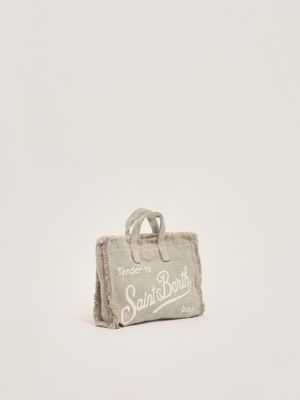2. Women's linen phone bag Beige