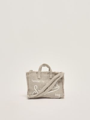 3. Women's linen phone bag Beige