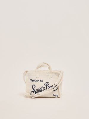 3. Women's linen phone bag White