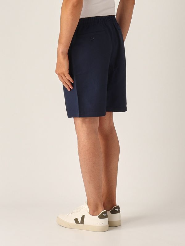 3. Linen blend shorts for men Navy Lacoste gh9121