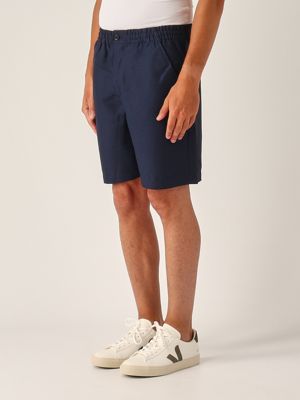 2. Linen blend shorts for men Navy