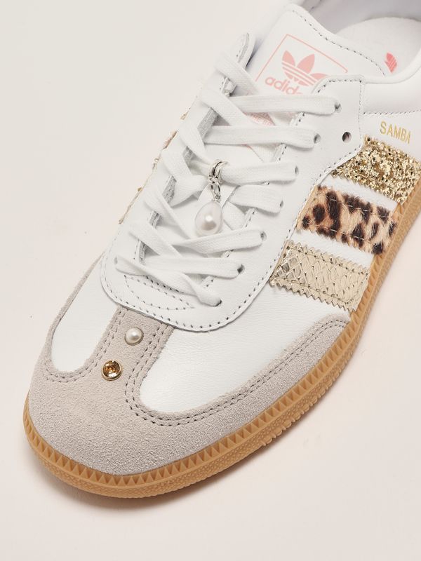 adidas gazelle silver green womens Adidas Samba Exotic main image 1