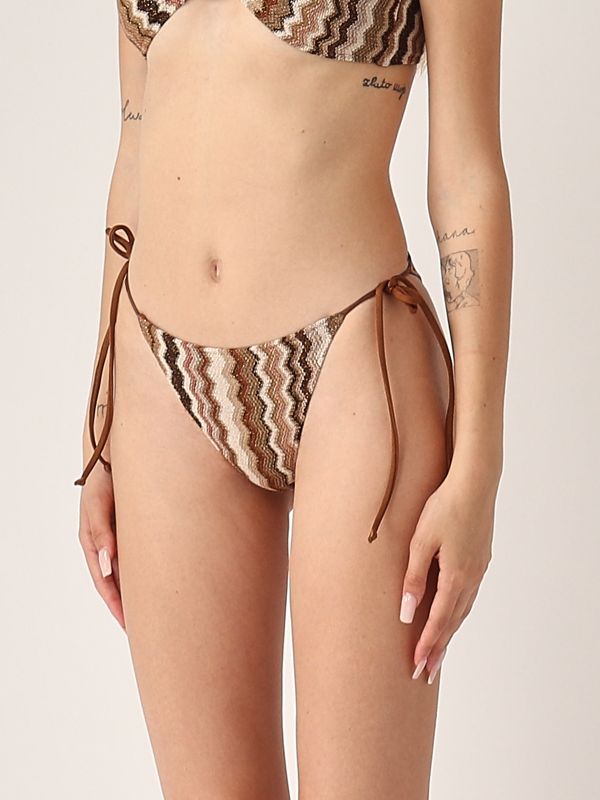 ビキニ MC2 SAINT BARTH Marielle Bikini Slip Slip donna MC2 Saint Barth Marielle String W lurex mrl0005