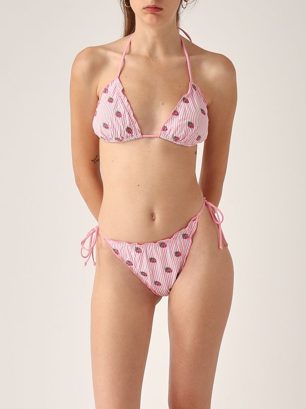 ワンピース水着 MC2 SAINT BARTH Sagittarius nylon bikini top Rosa donna-abbigliamento-costumi-