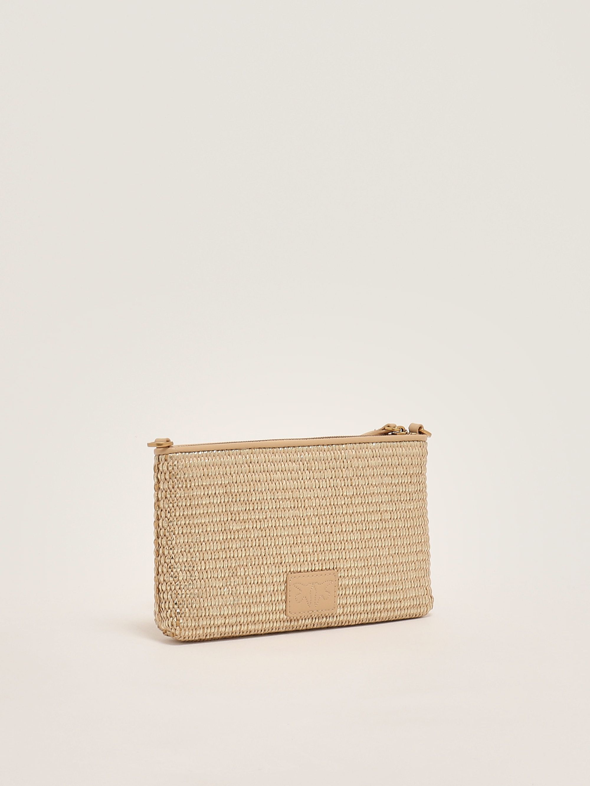 Women's raffia bag 104277a2ce Gold | Caposerio.com