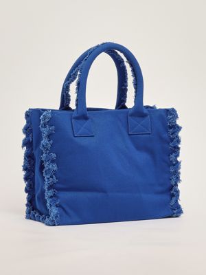 2. Tasche aus Segeltuch Königsblau