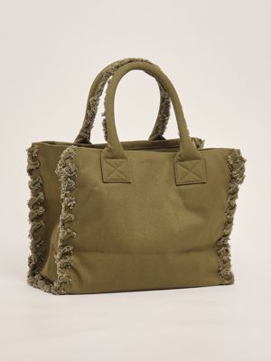 2. Tasche aus Segeltuch Militär