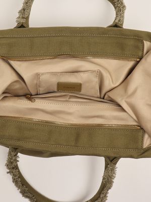 3. Tasche aus Segeltuch Militär