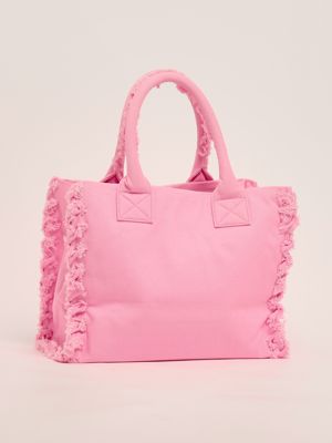 2. Tasche aus Segeltuch Rosa