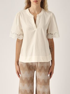 Blusa donna in cotone Neve Twinset