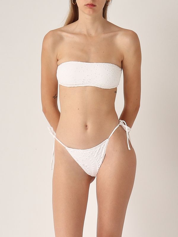 4. Top de mujer Rebby de encaje Blanco MC2 Saint Barth rebb003