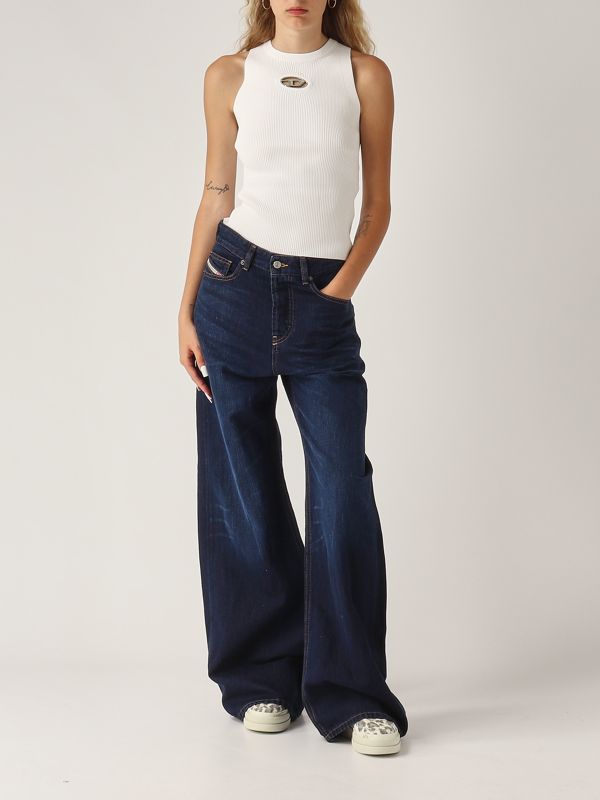 5. 1996 D-Sire women's jeans in cotton and linen Dark Denim Diesel a06925068ra