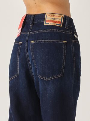 4. 1996 D-Sire women's jeans in cotton and linen Dark Denim