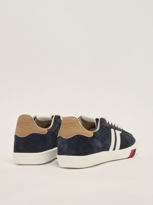 3. Court Ace suede sneakers for men Indigo Blue-White