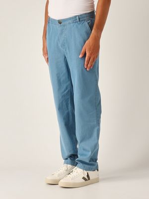 2. Pantalon Calais en coton pour homme Denim foncé Chambray