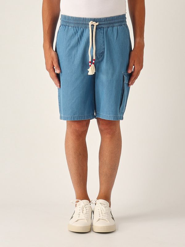 MC2 Saint Barth Marseille cotton bermuda shorts for men - Dark