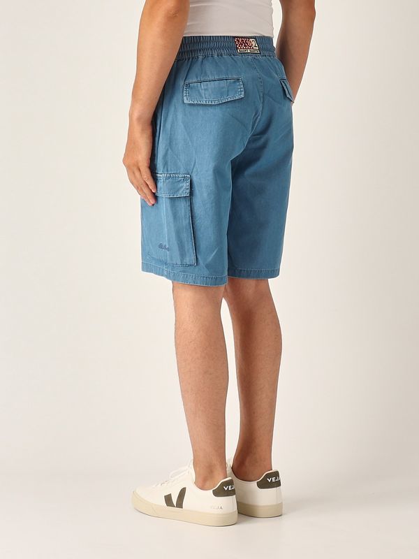 MC2 Saint Barth Marseille cotton bermuda shorts for men - Dark