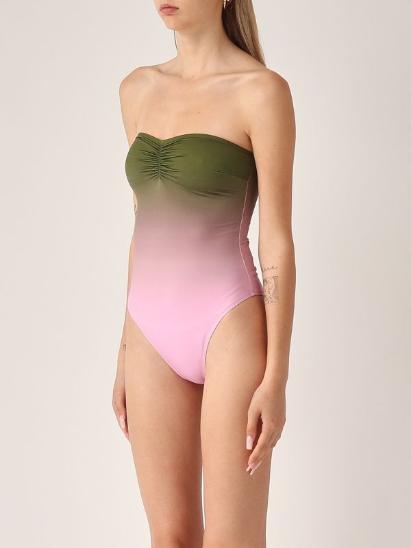 strapless open back dress Rhi