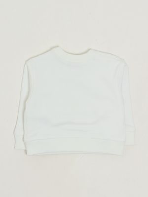 2. Sudadera de algodón para recién nacido Blanco