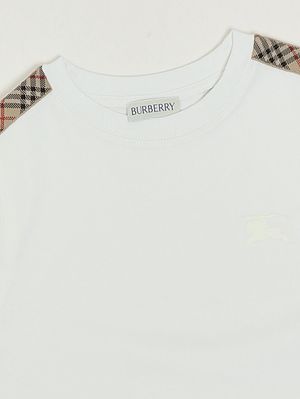 Burberry Kids' cotton T-shirt - White | Caposerio.com