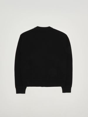 2. Cardigan bambina Romie in lana Nero Burberry 8100380