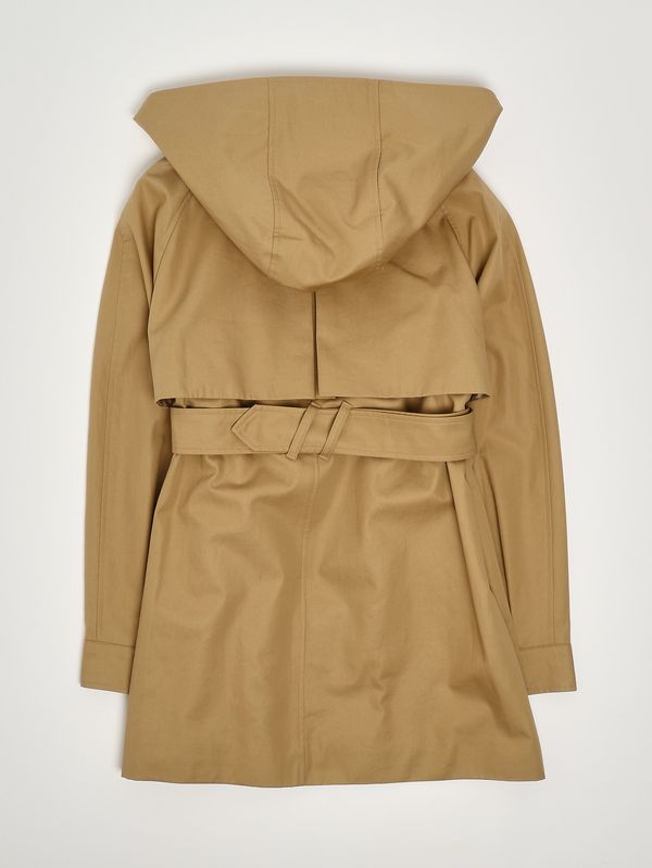2. Girls' Lilith trench coat in cotton twill Beige Burberry 8108127