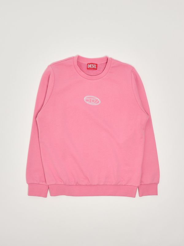 1. Sudadera para niña Svalsy de algodón Rosa Diesel j02417kyax3