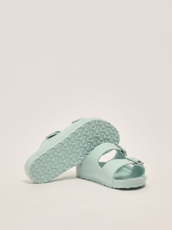 4. Arizona baby girl sandal in Eva rubber Water Green Birkenstock 1026753