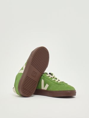4. Zapatillas para niño Small Volley de ante Verde