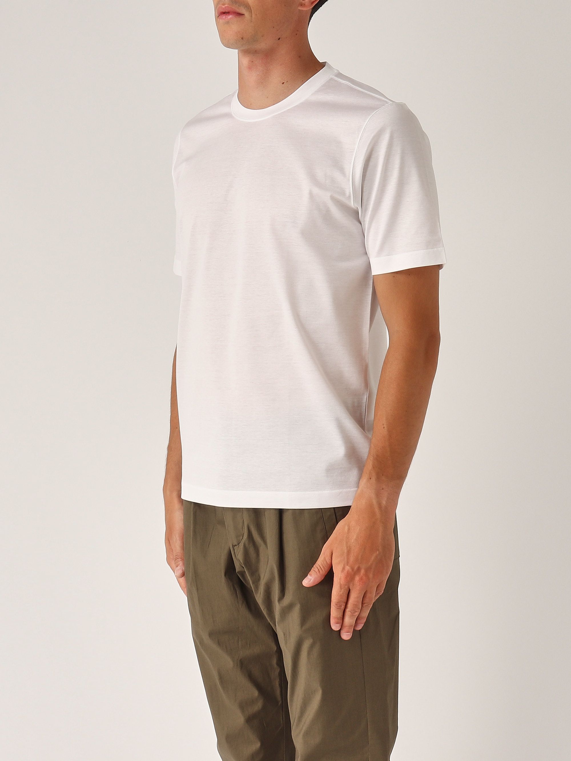 Tシャツ・カットソー No.1231 stripe collar half T (4color) SLY | BI COLOR STITCH SW トップス (Tシャツ・カットソー(長袖