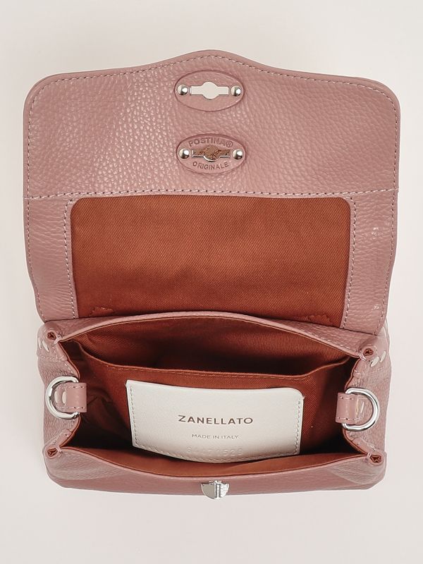 Zanellato Grained leather Postina Daily Baby bag for women - Pink
