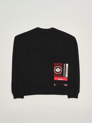 2. Sweat enfant en coton Noir