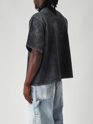 4. Herren-T-Shirt aus Baumwolle Ada Dunkelgrau Dsquared2 s74gd1460d20073