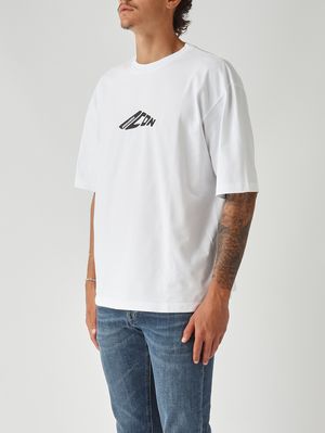 3. Herren T-Shirt aus Baumwolle Weiß Dsquared2 s79gc0096d20033