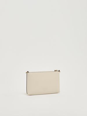 3. Sac Flat Horizontal Mini en cuir pour femme Blanc Pinko 104277a0f1